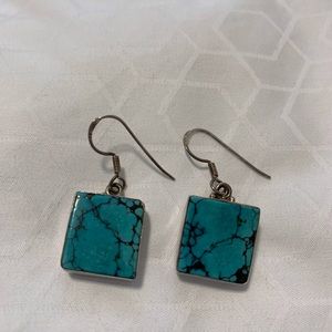 Turquoise earrings